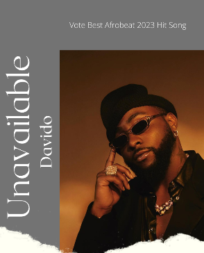 Credivote -best afrobeat 2023 hit song - unavailable by davido